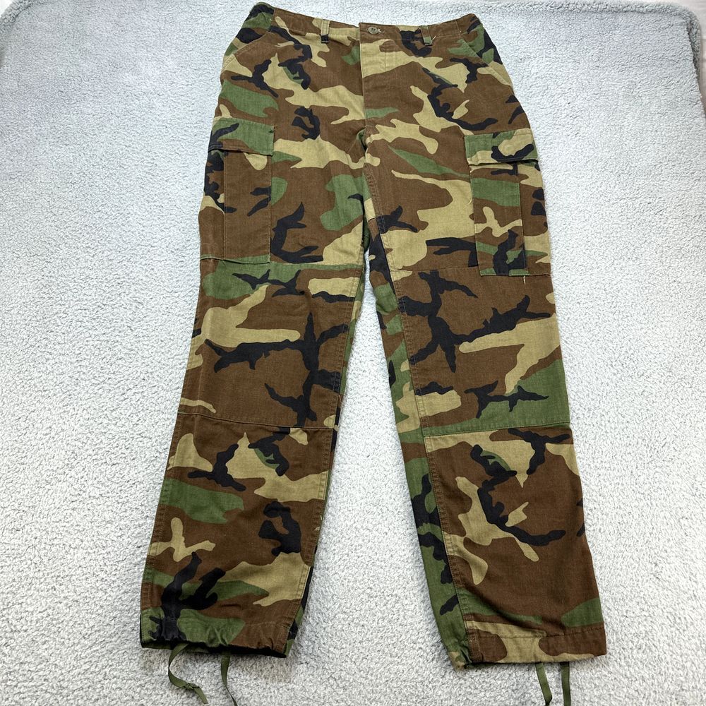 Propper Tactical Mens Pants Trousers Medium Regular Wood‎ Camo DLA100-94-C-8801